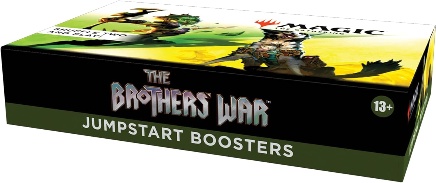 Magic: The Gathering The Brothers’ War Jumpstart Booster Box, 18 Packs