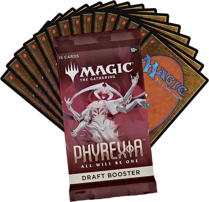Magic: The Gathering Phyrexia: All Will Be One Draft Booster Box | 36 Packs (540 Magic Cards