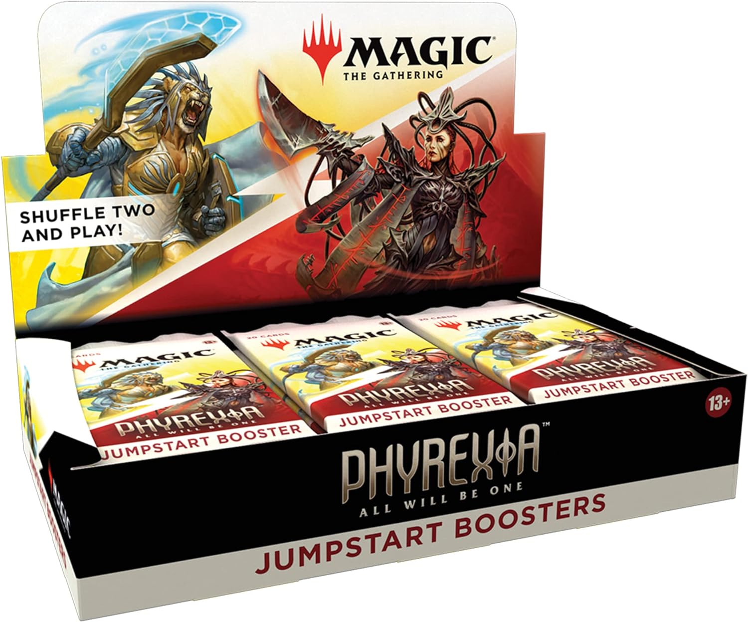 Magic The Gathering Phyrexia: All Will Be One Jumpstart Booster Box | 18 Packs (360 Magic Cards)