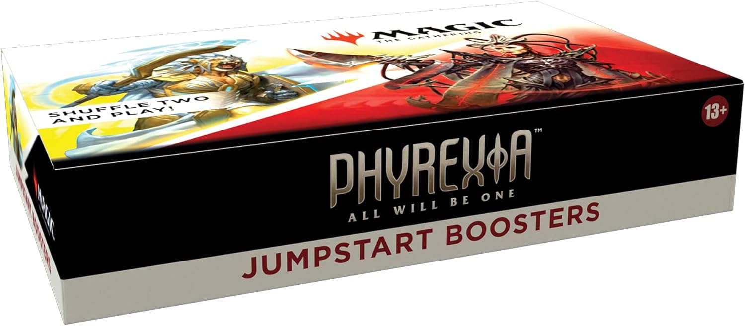 Magic The Gathering Phyrexia: All Will Be One Jumpstart Booster Box | 18 Packs (360 Magic Cards)