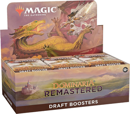 Magic The Gathering D15040000 Dominaria Remastered Draft Booster Box cardgame