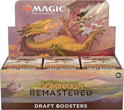 Magic The Gathering D15040000 Dominaria Remastered Draft Booster Box cardgame
