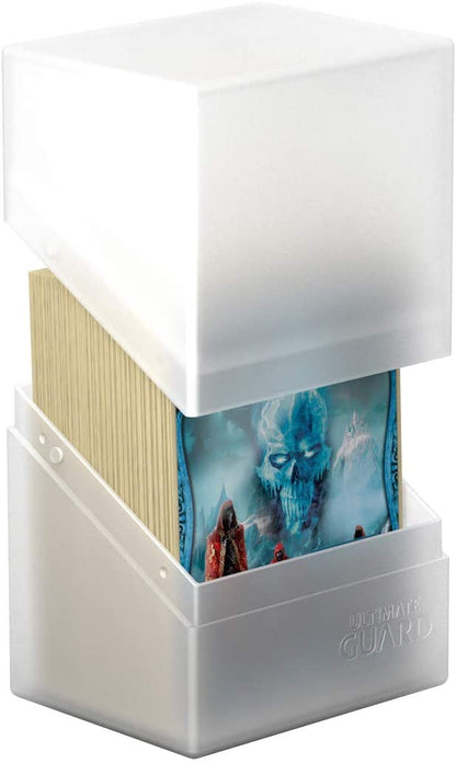 Ultimate Guard UGD010681 Boulder Deck Case 80+ Standard Size Box, Frosted, S