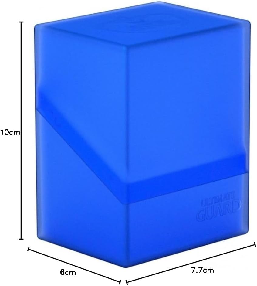 Ultimate Guard UGD010683 Boulder Deck Case 80+ Standard Size Box, Sapphire, S