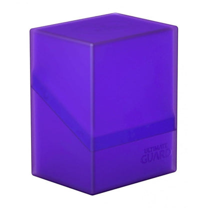 Ultimate Guard UGD010687 Boulder Deck Case 80+ Standard Size Box, Amethyst, S