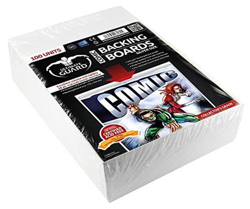 Comic Backing Boards (Silver Size, Pack of 100