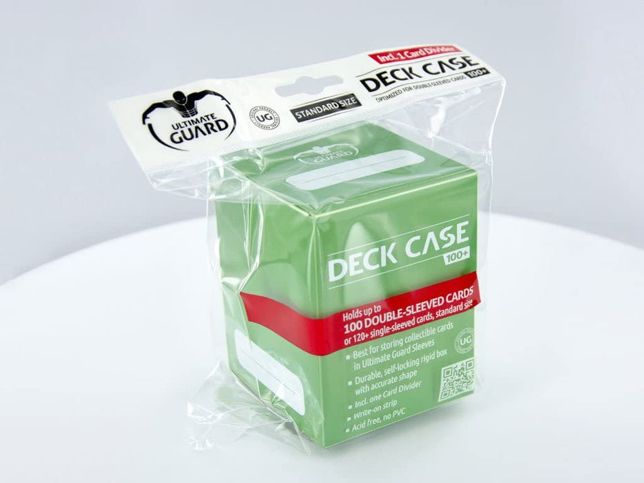 Ultimate Guard 100 Plus Deck Case (Standard, Green
