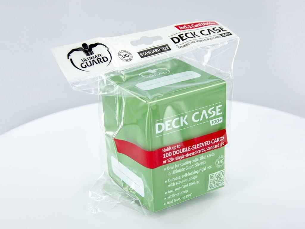 Ultimate Guard 100 Plus Deck Case (Standard, Green
