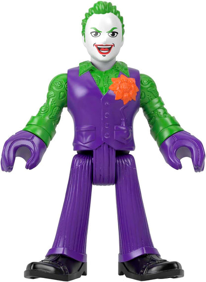 Imaginext DC Super Friends The Joker Insider & LaffBot 12-Inch Robot with Lights & Sounds plus Figure for Ages 3+ years, HKN47