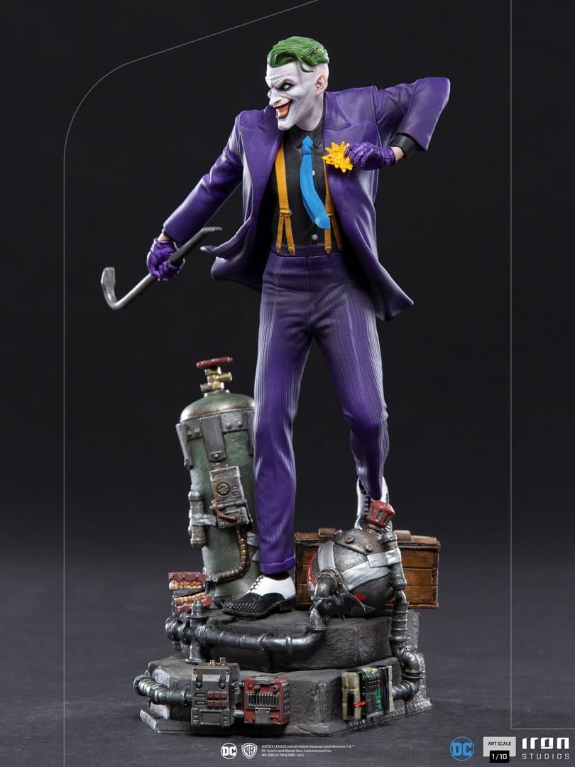 Iron Studios DC Comics - The Joker Regular Art Scale Statue (1/10) (DCCDCG42521-10