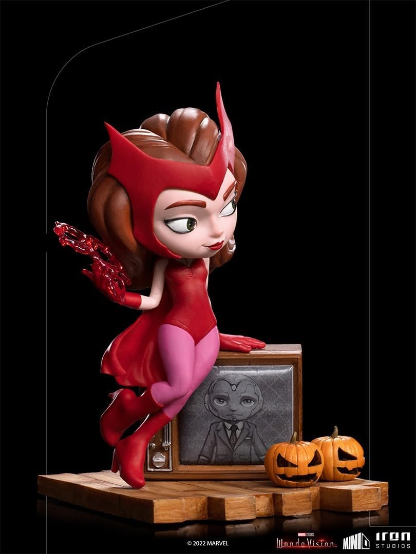 Iron Studios - MiniCo Figurines: Wandavision (Wanda - Halloween) Figure