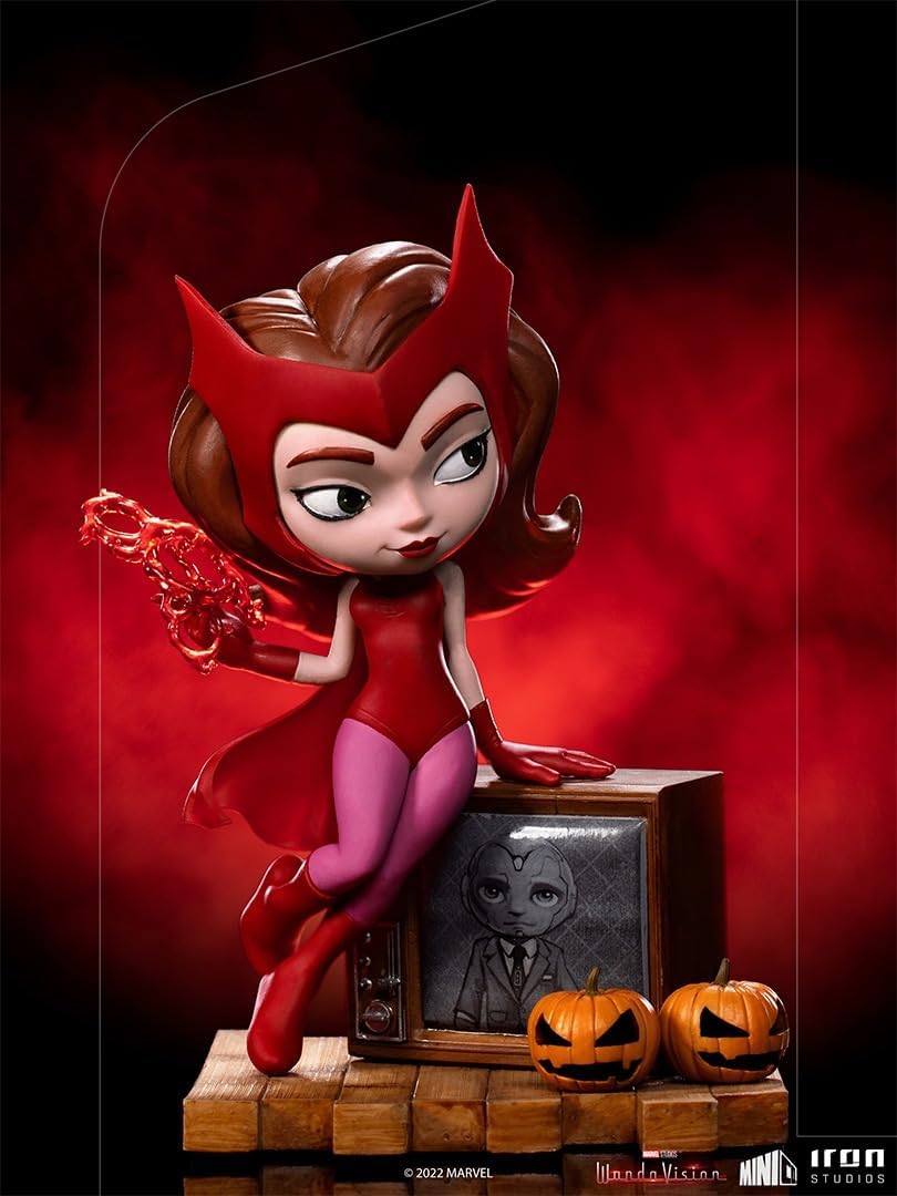 Iron Studios - MiniCo Figurines: Wandavision (Wanda - Halloween) Figure