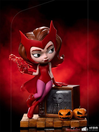 Iron Studios - MiniCo Figurines: Wandavision (Wanda - Halloween) Figure