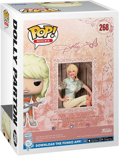 Funko POP! Rocks: Dolly Parton - Collectable Vinyl Figure - Gift Idea - Official Merchandise - Toys for Kids & Adults - Music Fans - Model Figure for Collectors and Display
