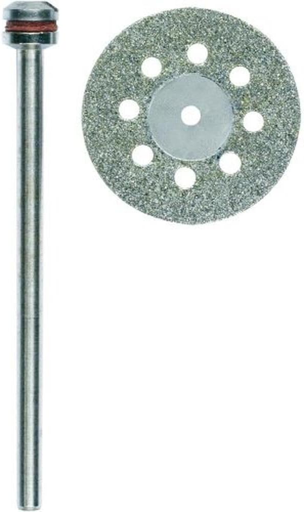 `Proxxon - Diamant Doorslijpschijf ?ƒ 20 Mm, Met Koelgaten + Houder`