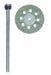 `Proxxon - Diamant Doorslijpschijf ?ƒ 20 Mm, Met Koelgaten + Houder`