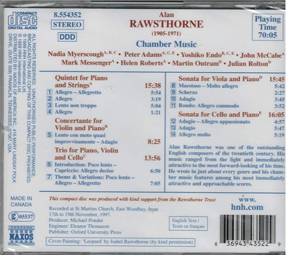 Alan Rawstrone - Chamber Music