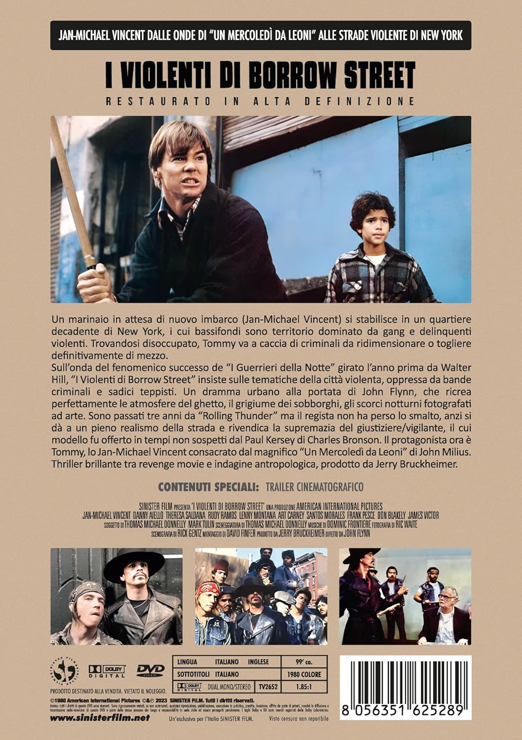 I Violenti Di Borrow Street, Restaurato In Hd