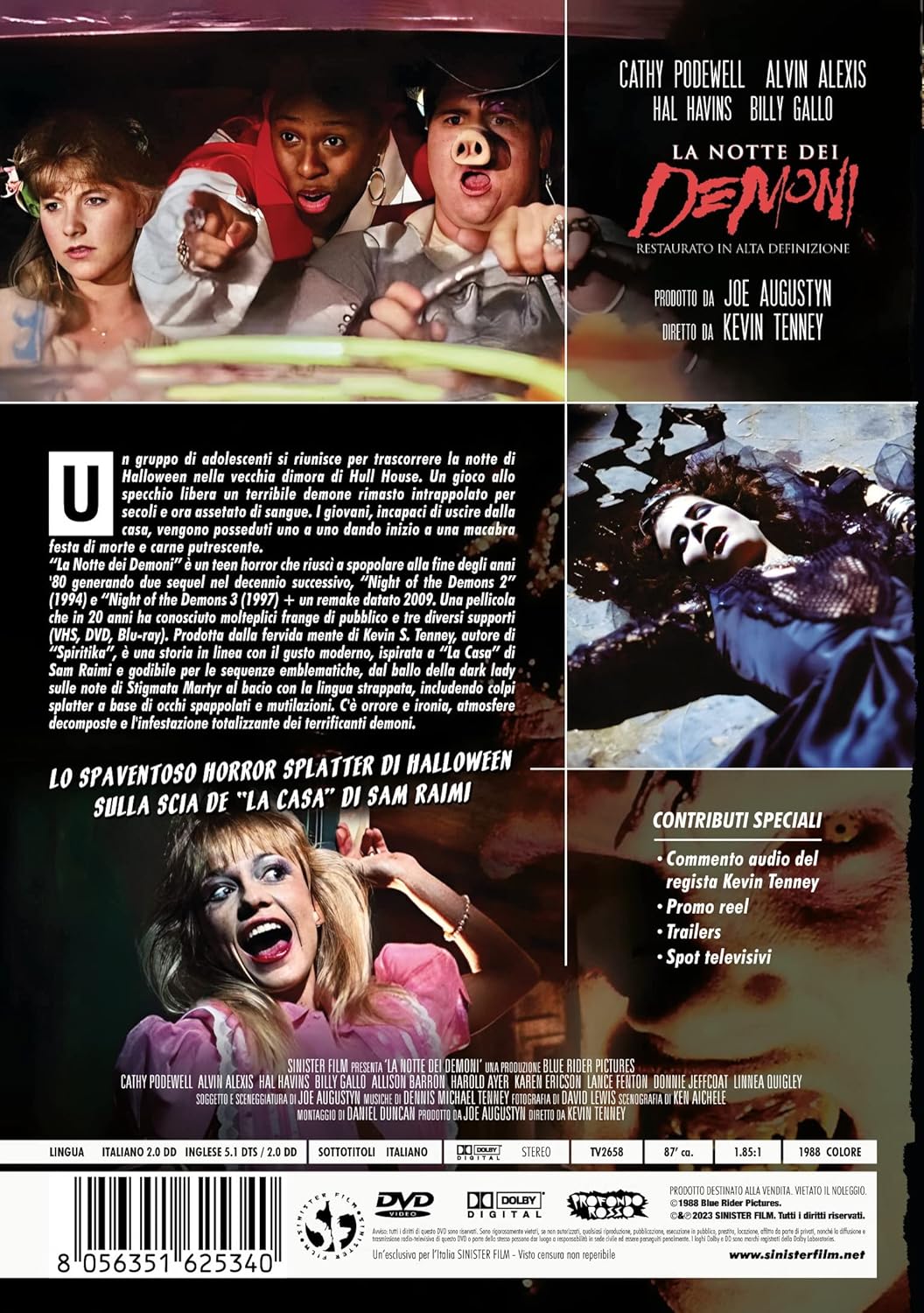 Dvd Notte Dei Demoni (La) (Restaurato In Hd