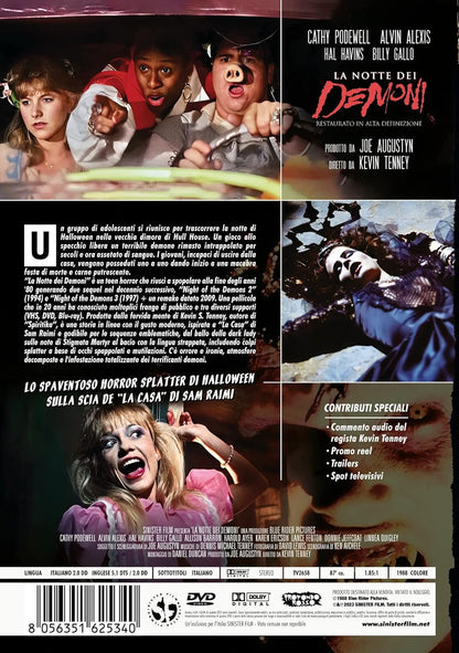 Dvd Notte Dei Demoni (La) (Restaurato In Hd