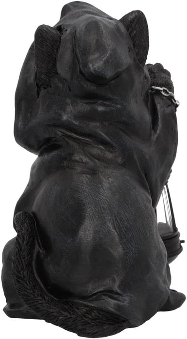 Nemesis Now Reapers Feline Cat Lantern Figurine, Black, 18.5cm
