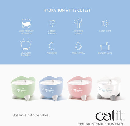 Catit - Fountain Pixi 2.5L Blue - (785.0482)