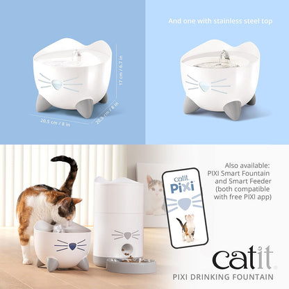 Catit - Fountain Pixi 2.5L Blue - (785.0482)