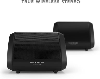 `Vonm?hlen - Air Beats Mini - Compact Bluetooth Speaker, Black`