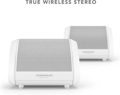 `Vonm?hlen - Air Beats Mini - Compact Bluetooth Speaker, White`