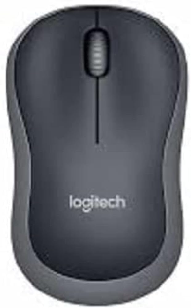Logitech Signature K650 Wireless Keyboard - Grey & M185 Wireless Mouse, 2.4GHz with USB Mini Receiver, 12-Month Battery Life, 1000 DPI Optical Tracking - Grey