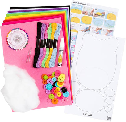 Creativ Company DIY Kit - Sewing - Teddy Bears (977540