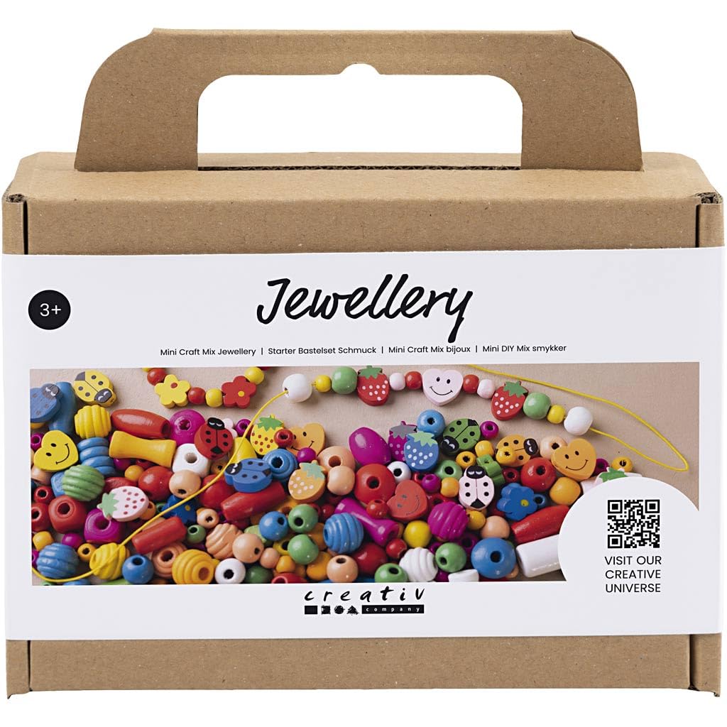 Creativ Company Mini knutselset sieraden, voor kinderen vanaf 3 jaar