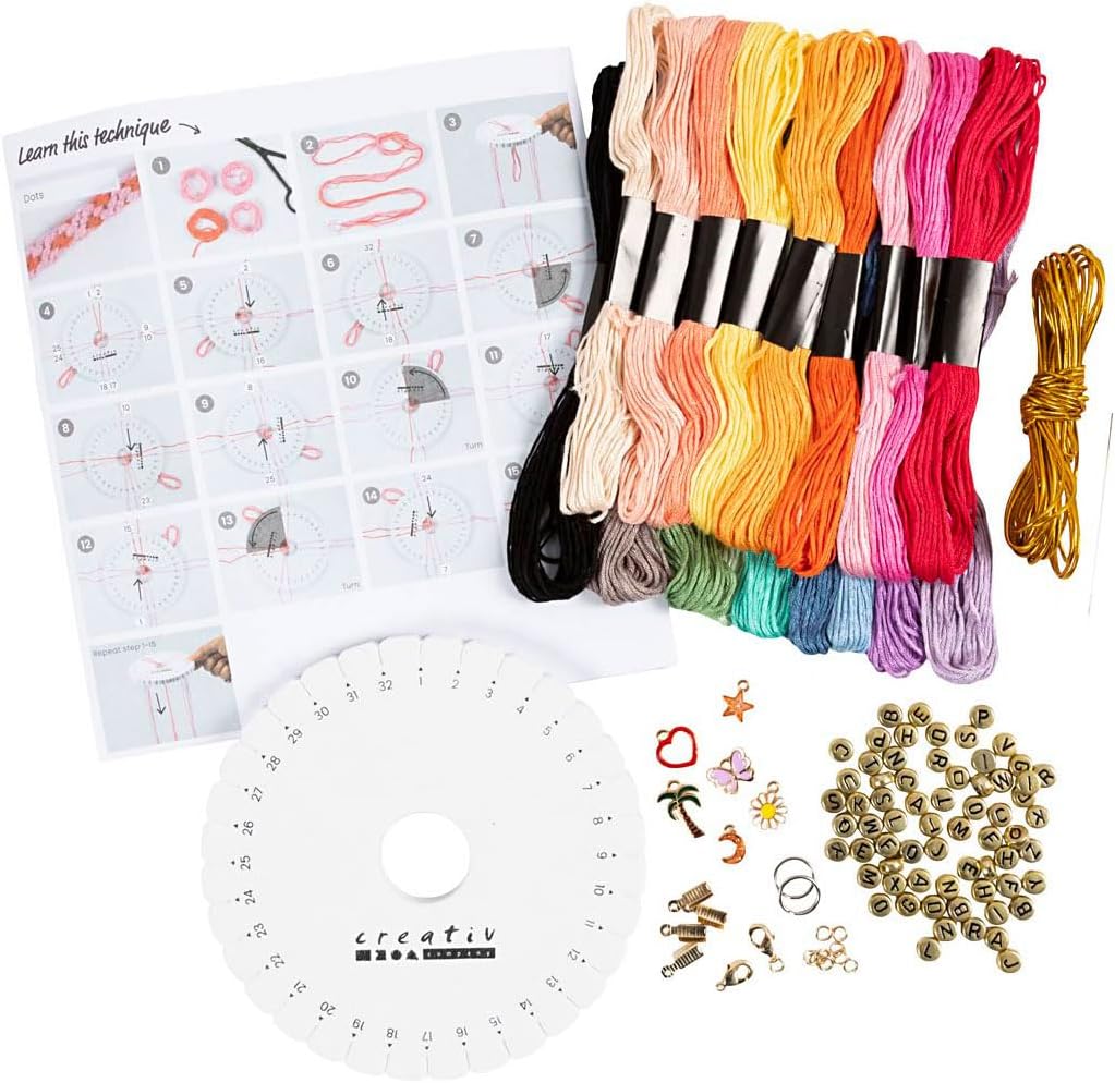 CREATIV COMPANY Craft Kit - Starter Craft Kit Kumihimo (977549