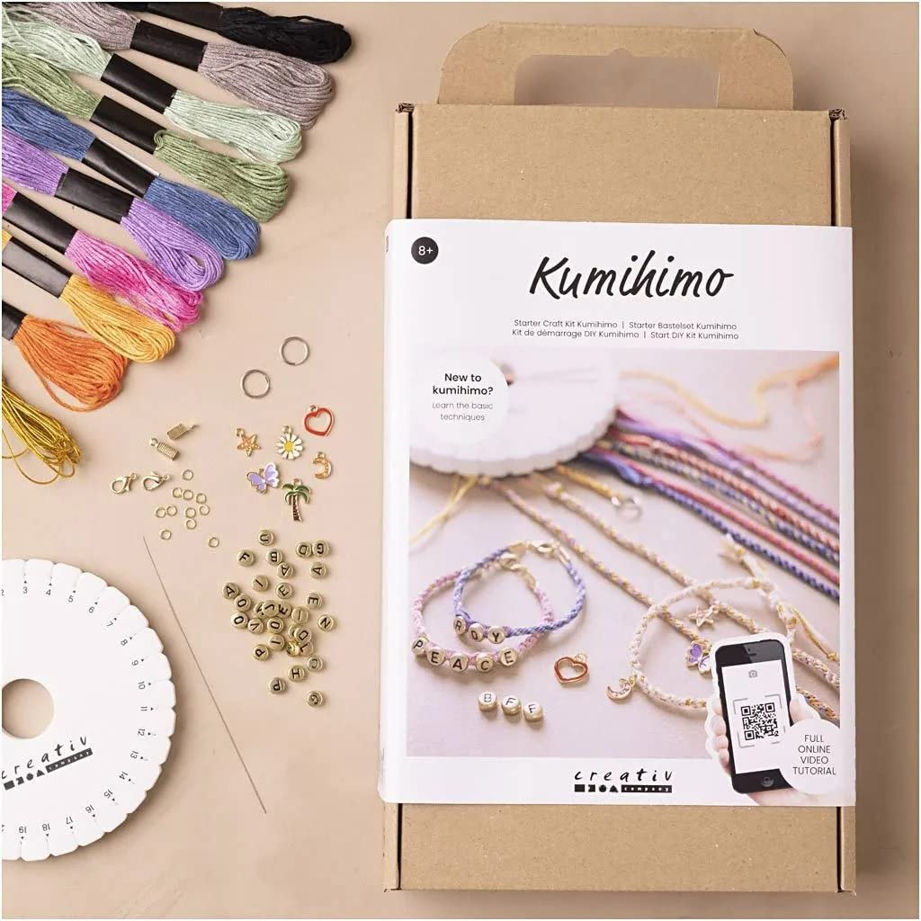 CREATIV COMPANY Craft Kit - Starter Craft Kit Kumihimo (977549