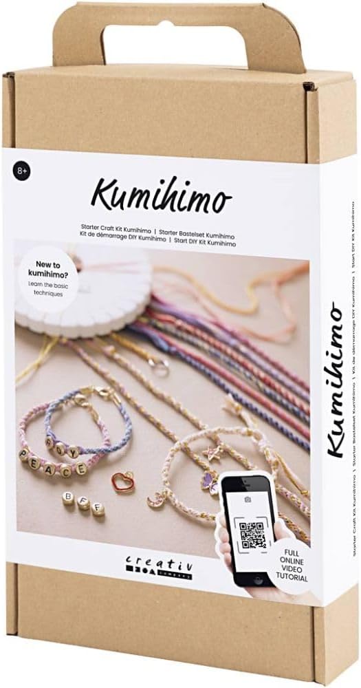 CREATIV COMPANY Craft Kit - Starter Craft Kit Kumihimo (977549