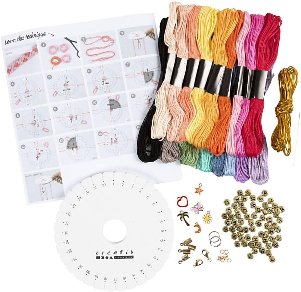 CREATIV COMPANY Craft Kit - Starter Craft Kit Kumihimo (977549