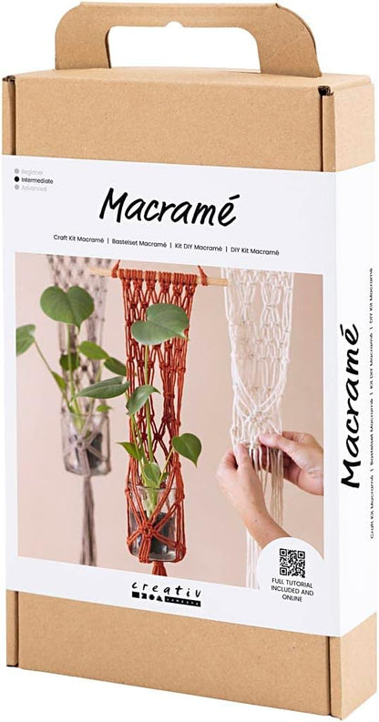 Creativ Company DIY Kit - Macrame - Flower Hanging (977555