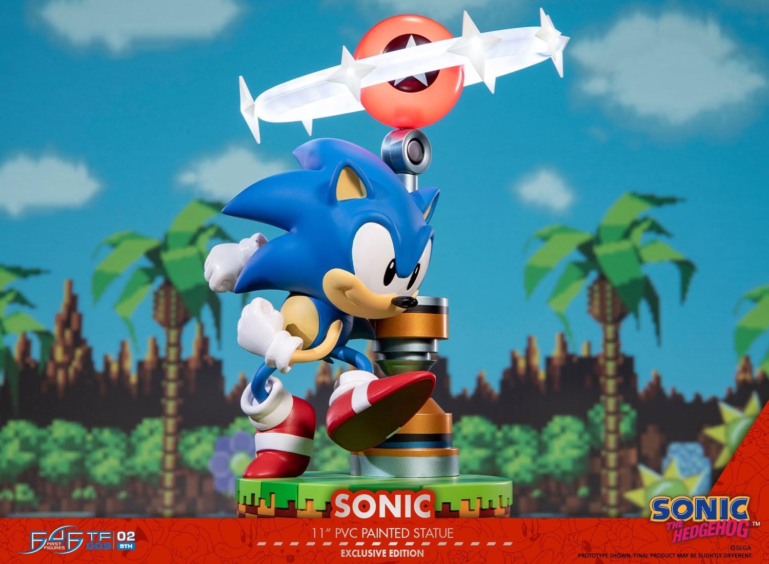 First4Figures F4F Sonic The Hedgehog: Sonic Collector's Edition PVC Statue (27cm) (SNTFCO