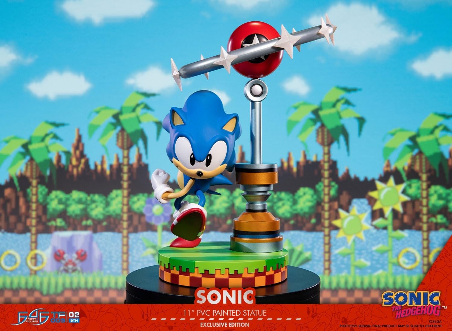 First4Figures F4F Sonic The Hedgehog: Sonic Collector's Edition PVC Statue (27cm) (SNTFCO