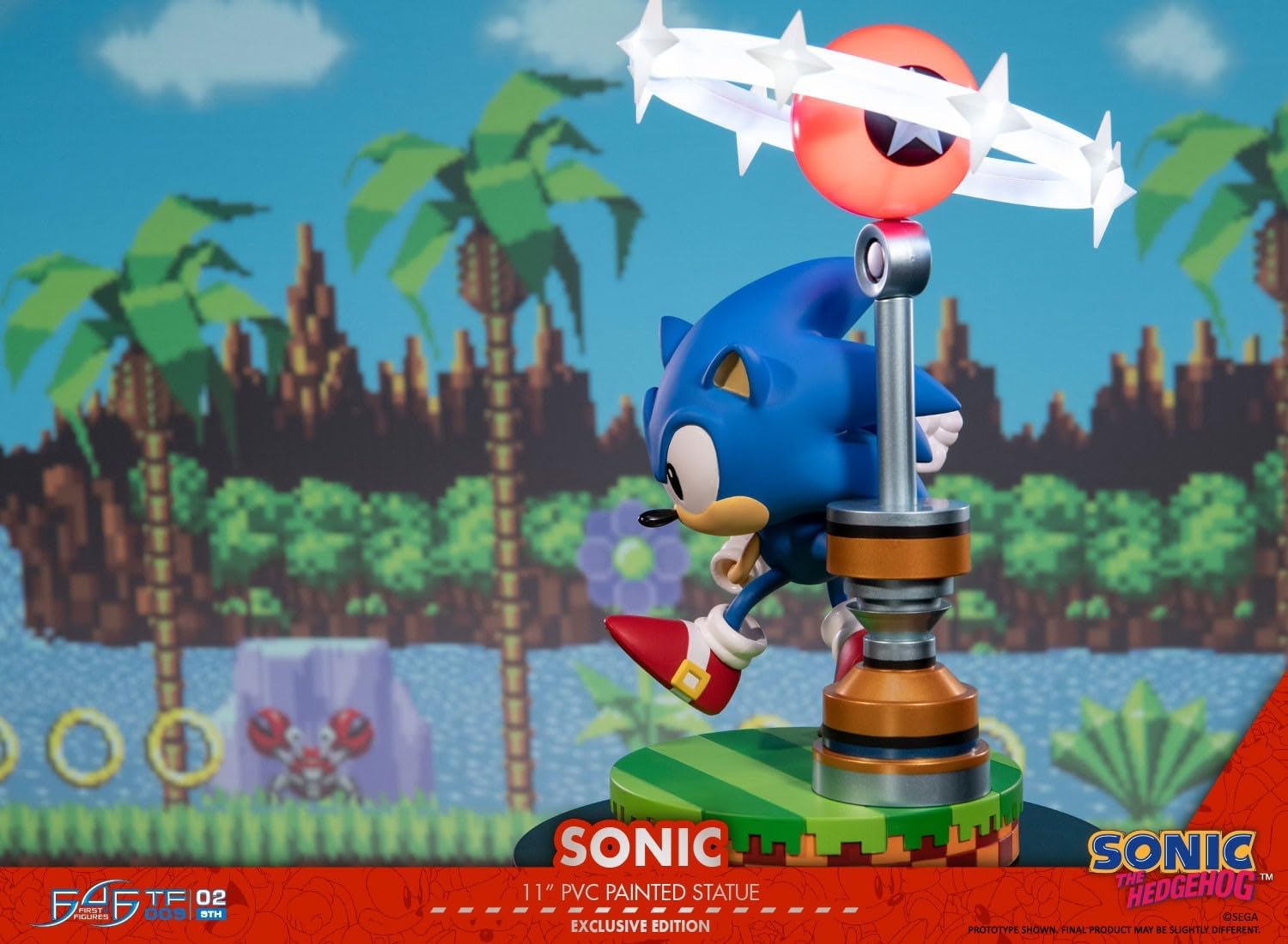 First4Figures F4F Sonic The Hedgehog: Sonic Collector's Edition PVC Statue (27cm) (SNTFCO