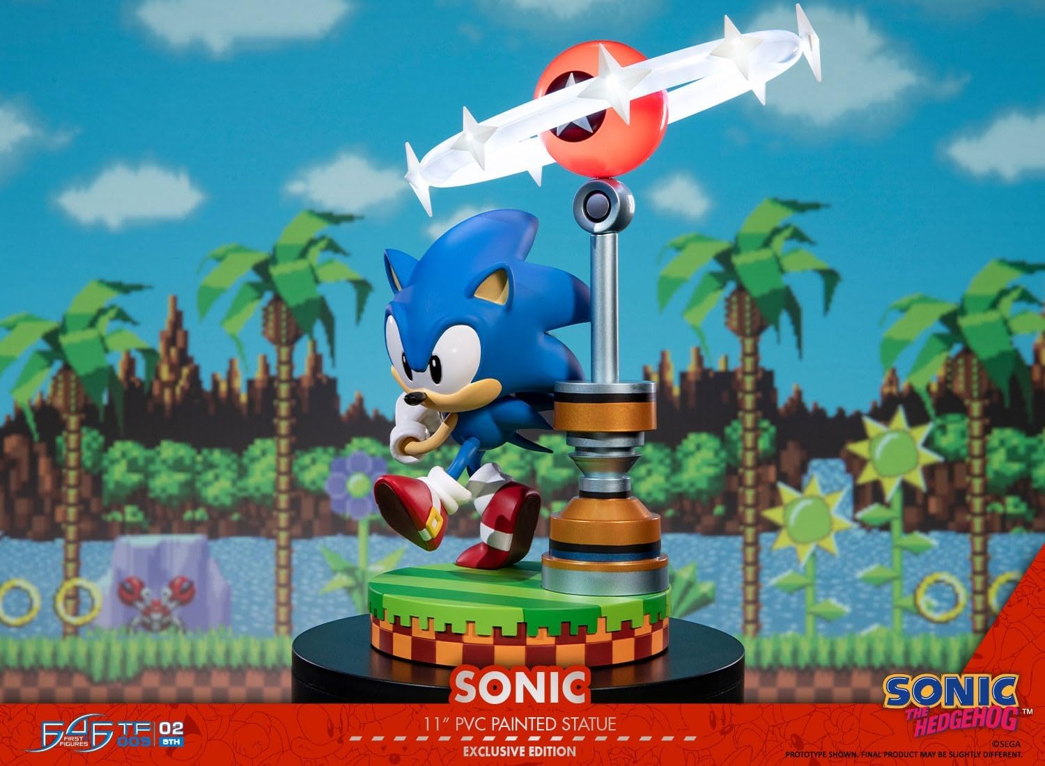 First4Figures F4F Sonic The Hedgehog: Sonic Collector's Edition PVC Statue (27cm) (SNTFCO