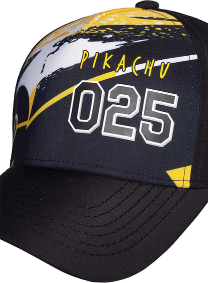 DIFUZED POKEMON - Pikachu 025 - Casquette Ajustable Homme