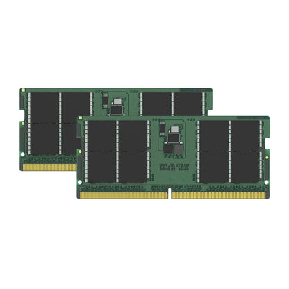 Kingston Branded Memory 64GB (2x32GB) Kit of 2 DDR5 4800MT/s SODIMM Module KCP548SD8K2-64 Notebook Memory 64GB 4800MT/s DDR5 SODIMM 2RX8 1.1V