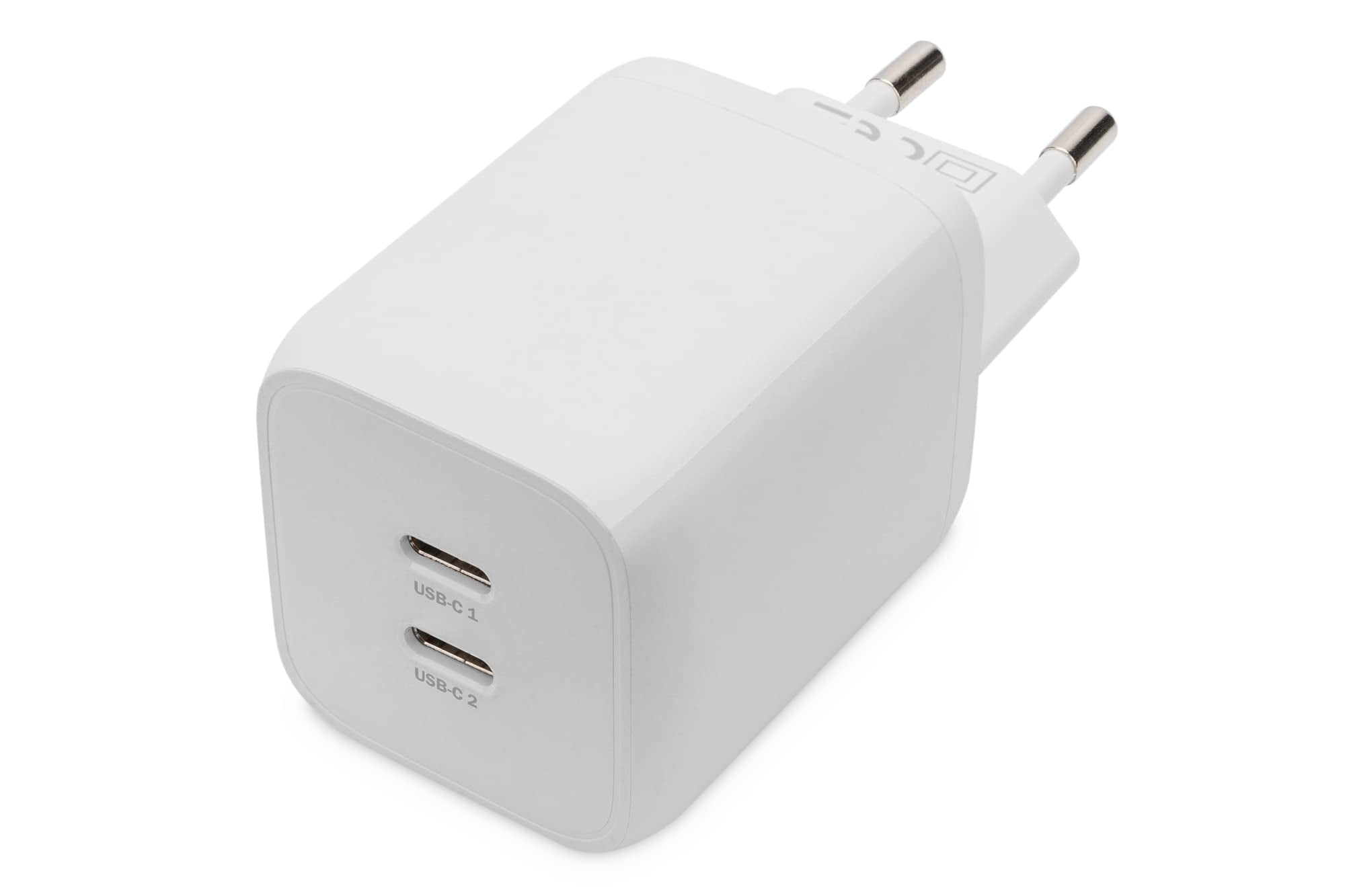 DIGITUS Ladegerat 65W 2 Port 2x USB-C GaN we