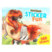 Depesche 12408 Dino World Sticker Fun-Libro 24 Coloridas páginas de Fondo para diseñar tú Mismo, Incluye 250 Pegatinas, Multicolor
