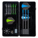 dartset junior steel black/green 32 pcs