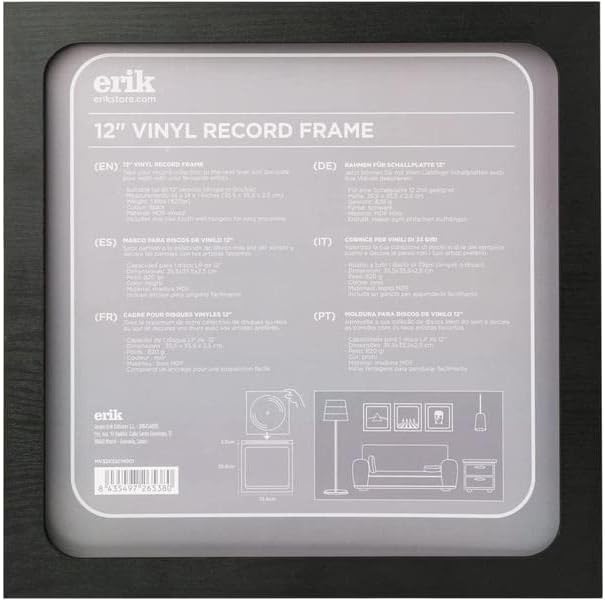 Grupo Erik Black Poster Frame, 16 x 12 inches