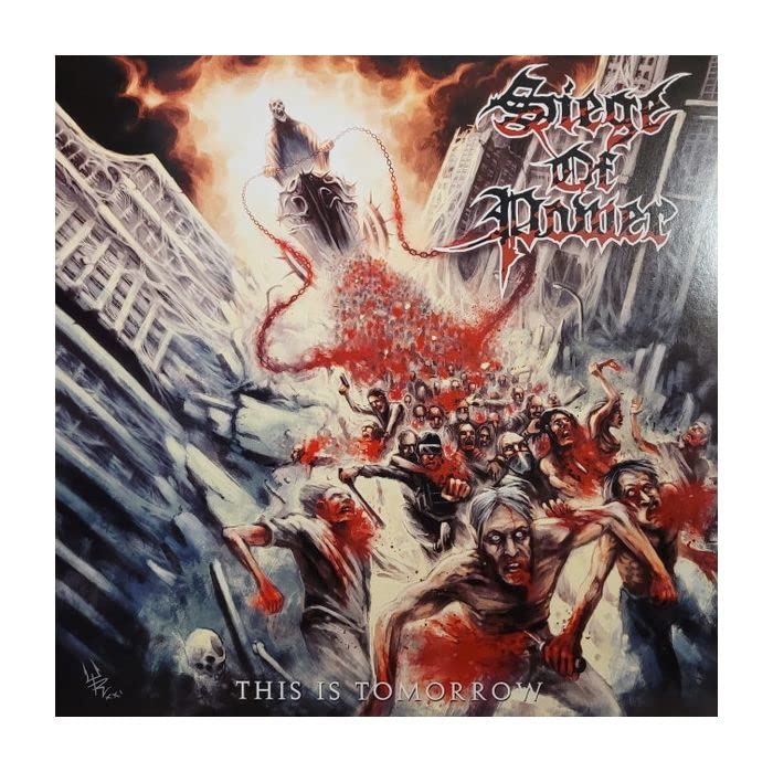 Siege Of Power: This Is Tomorrow (Splatter Red Clear)