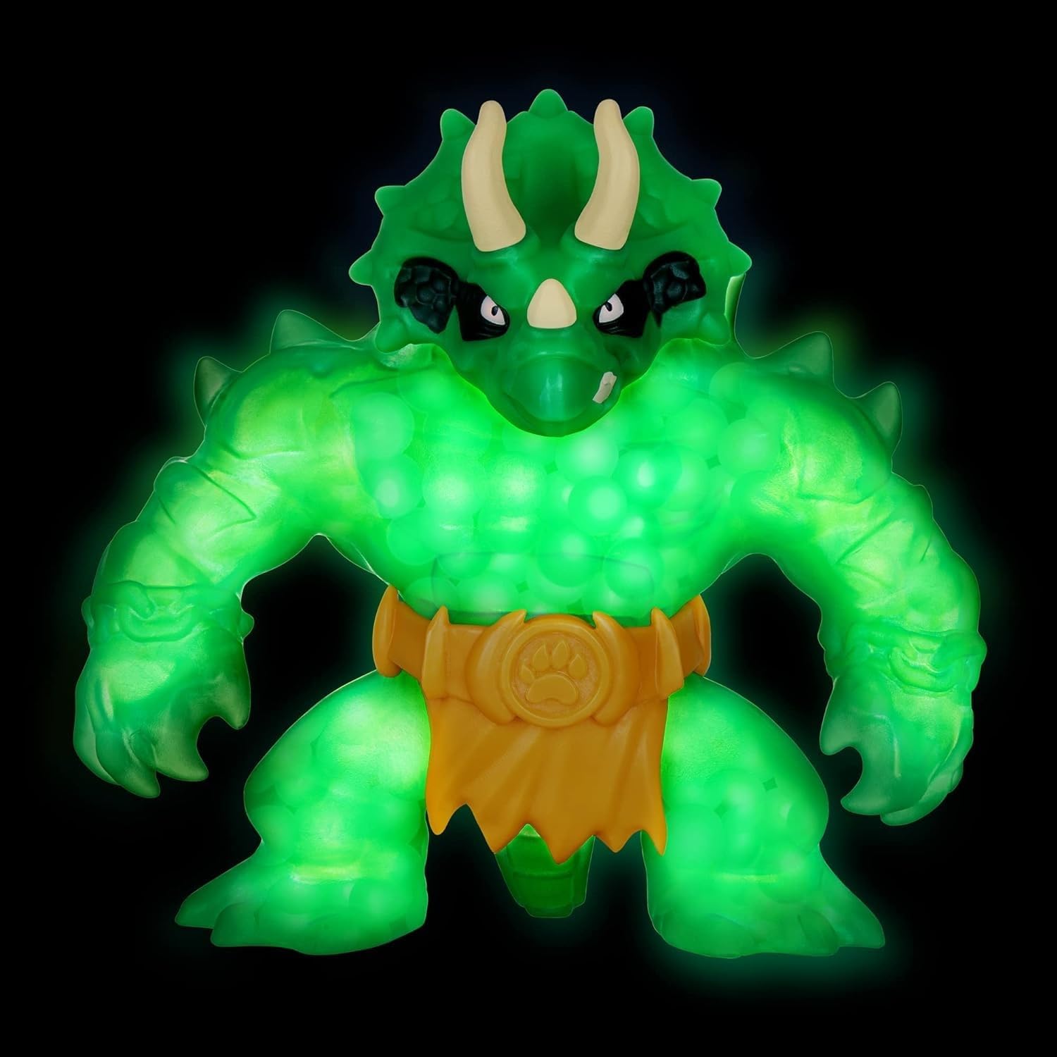 Heroes of Goo Jit Zu Glow Shifters Hero Pack. Super Gooey Tritops Hero Pack. Goo Filled Toy with a unique Glowing Goo Transformation. (42503
