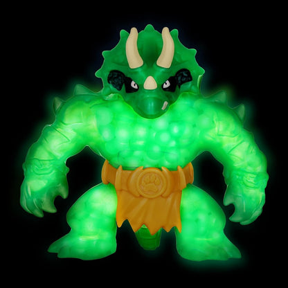 Heroes of Goo Jit Zu Glow Shifters Hero Pack. Super Gooey Tritops Hero Pack. Goo Filled Toy with a unique Glowing Goo Transformation. (42503